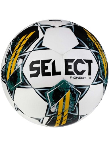Pasirinkite Pioneer TB 5 FIFA v23 futbolas balta-juoda-žalia 17849