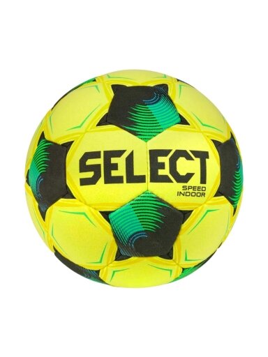 Select salės futbolo kamuolys Speed Indoor v26, geltonas-žalias, 140011