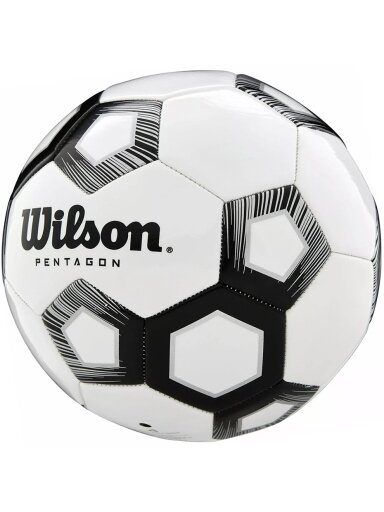 Wilson Pentagon SB BL futbolo baltas ir juodas WTE8527XB05