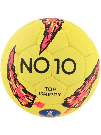 NO10 Top Grippy II Rankinio kamuolys geltonas 2 dydis NO10 Top Grippy II Rankinio kamuolys geltonas 2 dydis