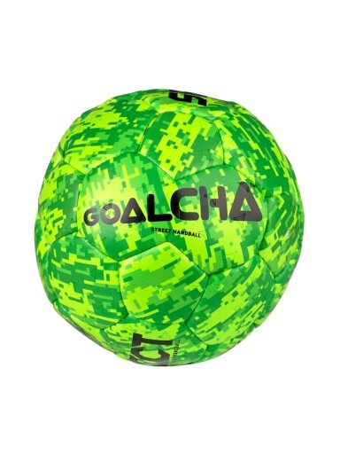 Select Goalcha Street Handball v25 gatvės rankinio kamuolys, 47 cm, žalias 240016