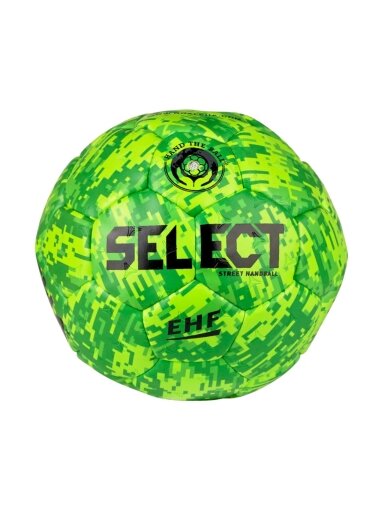 Select Goalcha Street Handball v25 gatvės rankinio kamuolys, 47 cm, žalias 240016