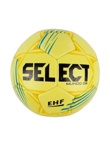 Select Mundo Senior 3 v24 EHF rankinio kamuolys, II kokybės, geltonas, 13494/270053