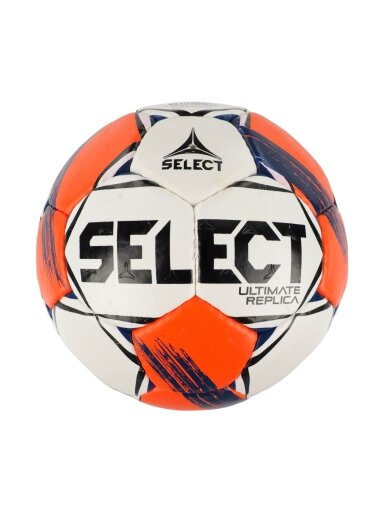 Handball Select Ultimate European League Replic 3 v25 EHF II klasės balta ir oranžinė 13521/270063