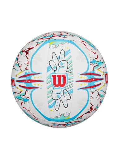 Wilson Graffiti Peace VB New tinklinės kamuolys spalvotas