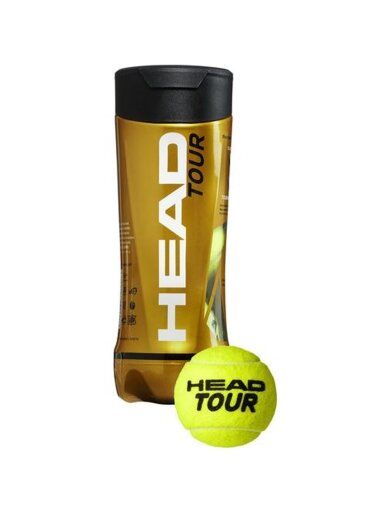 Head Tour teniso kamuoliukai, 3 vnt. 570703 Head Tour teniso kamuoliukai, 3 vnt. 570703