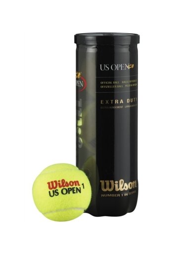 Wilson US Open XD teniso kamuoliukai 3 vnt WRT106200 Wilson US Open XD teniso kamuoliukai 3 vnt WRT106200