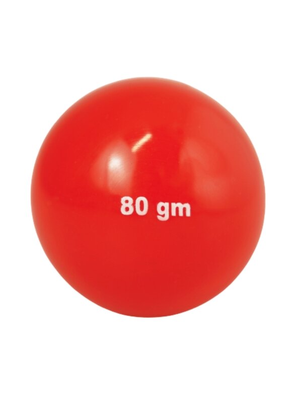 Legend PVC mėtomas kamuolys 80 g raudonas ISP-80SWR Legend PVC mėtomas kamuolys 80 g raudonas ISP-80SWR