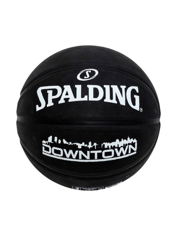 Spalding Downtown krepšinio kamuolys juodas 84634Z Spalding Downtown krepšinio kamuolys juodas 84634Z