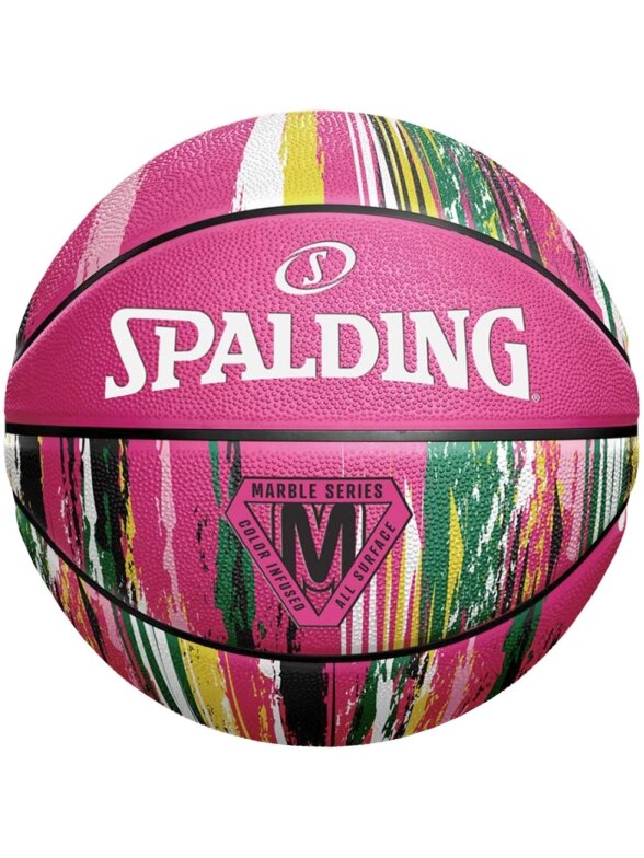 Spalding Marble krepšinio rožinis 84402Z Spalding Marble krepšinio rožinis 84402Z
