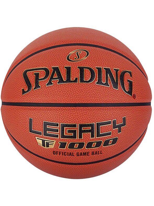 Spalding TF-1000 Legacy krepšinio kamuolys rudas 76963Z Spalding TF-1000 Legacy krepšinio kamuolys rudas 76963Z