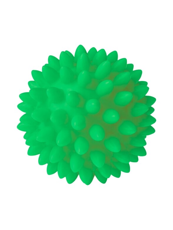 Fizjo Spiky kamuolys masažui ir reabilitacijai 5,4 cm Tullo green REF854