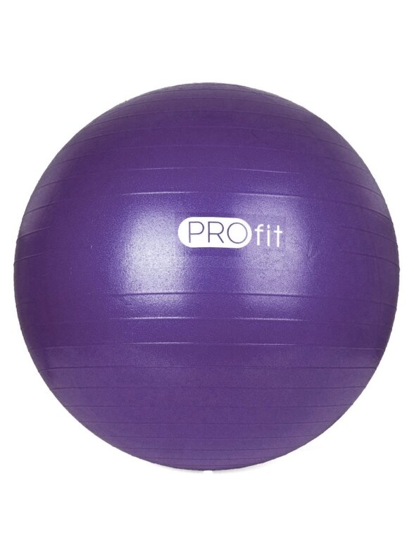 Profit gimnastinis kamuolys 45 cm Violetinis su pompa DK 2102 3 Profit gimnastinis kamuolys 45 cm Violetinis su pompa DK 2102 3