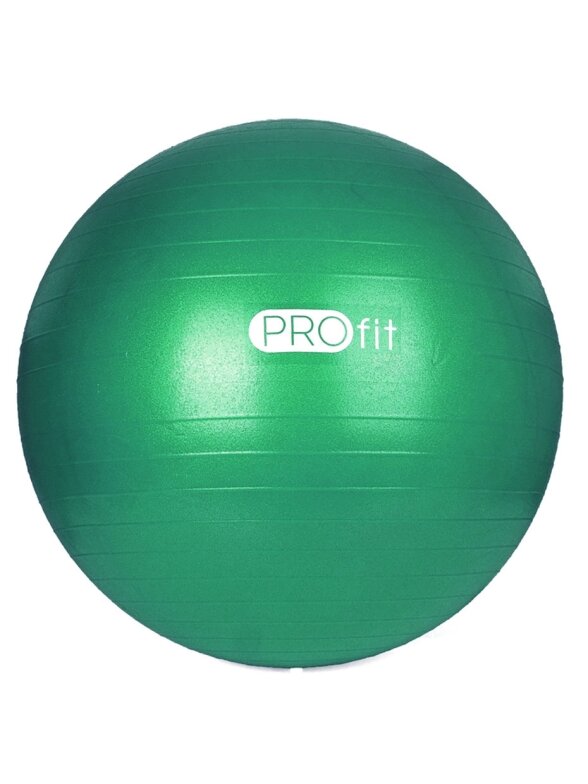 Profit gimnastikos kamuolys 85 cm žalias su pompa DK 2102 5 Profit gimnastikos kamuolys 85 cm žalias su pompa DK 2102 5