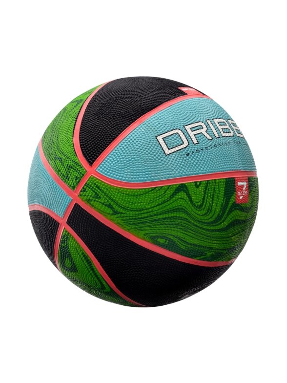 Meteor Dribble krepšinio kamuolys mėlynas-žalias-juodas 07093 1