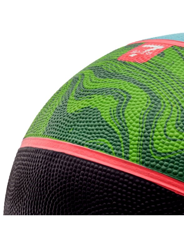 Meteor Dribble krepšinio kamuolys mėlynas-žalias-juodas 07093 3