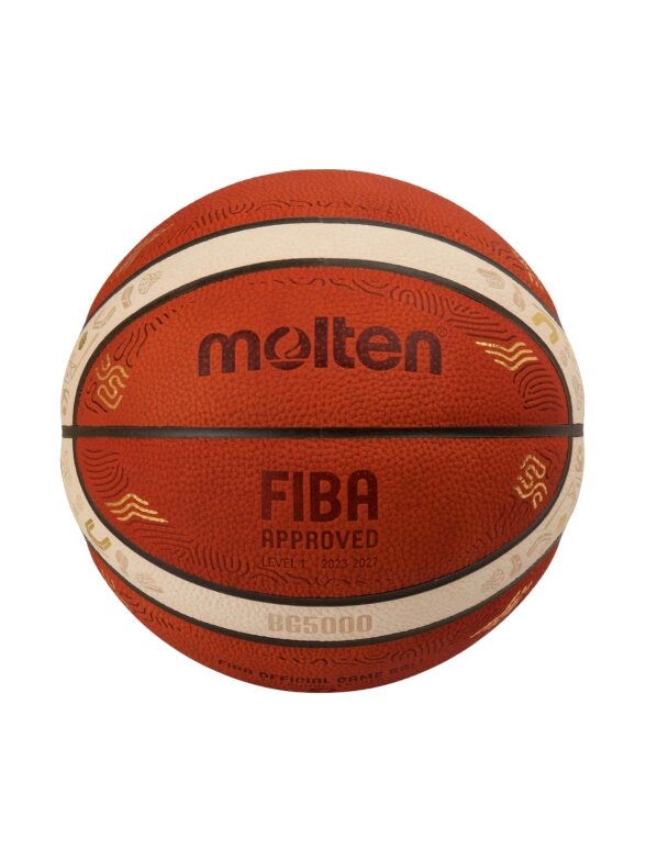 Molten B7G5000-E5Z FIBA ME2025 krepšinio kamuolys Molten B7G5000-E5Z FIBA ME2025 krepšinio kamuolys