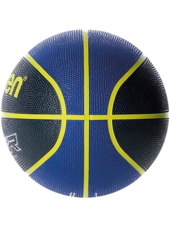 Išlydytas krepšinis juodai mėlynas BC7R2-KB 2 Išlydytas krepšinis juodai mėlynas BC7R2-KB 2