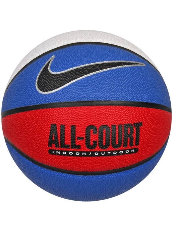 Nike Everyday All Court 8P nuleistas krepšinio kamuolys mėlyna-balta-raudona N100436947007 Nike Everyday All Court 8P nuleistas krepšinio kamuolys mėlyna-balta-raudona N100436947007