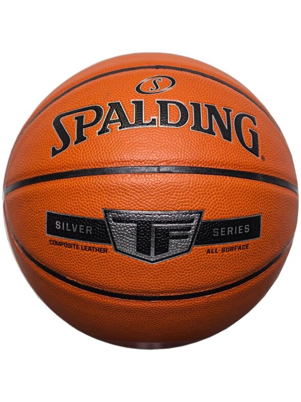 Spalding Silver TF oranžinis krepšinis 76859Z Spalding Silver TF oranžinis krepšinis 76859Z