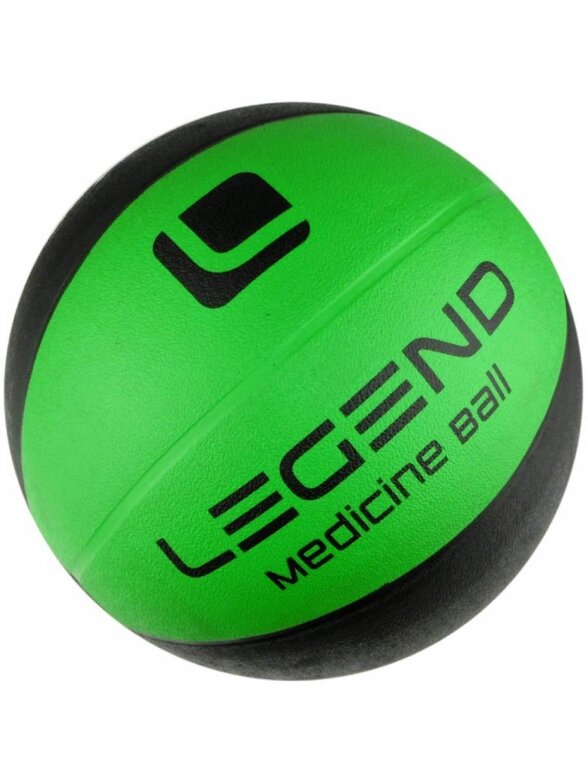 Legend Sport Medicininis kamuolys Legend Cellular 3 kg žaliai juodas 1