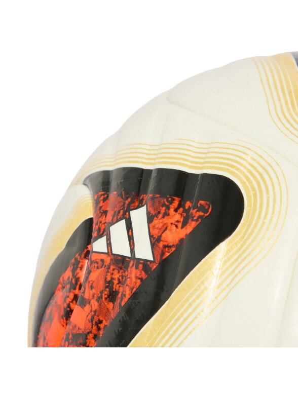 Futbolo kamuolys Adidas Bundesliga 26/27 Torfabrik Pro balta-oranžinė-auksinė KG6037 2 Futbolo kamuolys Adidas Bundesliga 26/27 Torfabrik Pro balta-oranžinė-auksinė KG6037 2