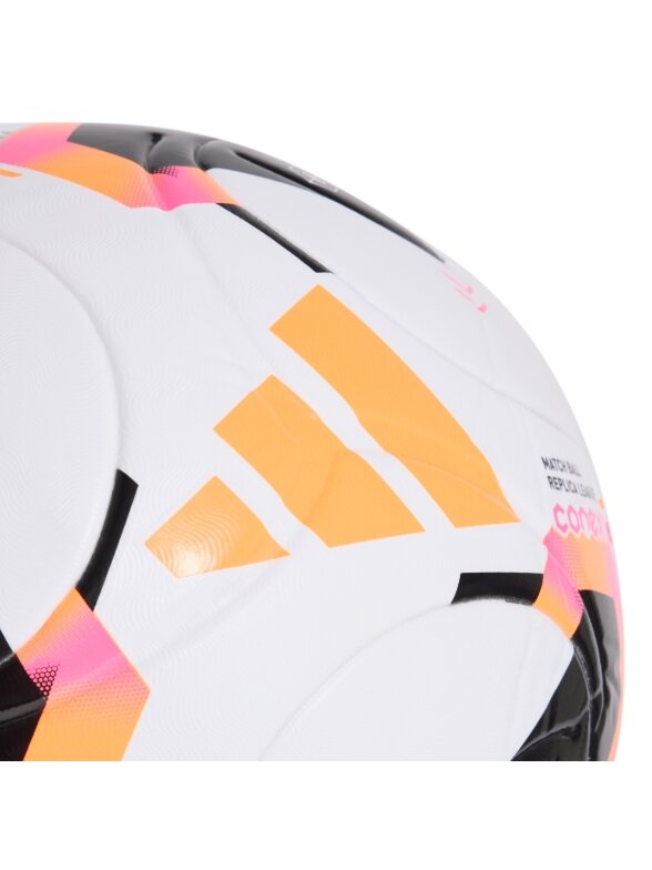 adidas Conext 26 League futbolo kamuolys baltas-juodas-oranžinis KE5865 3