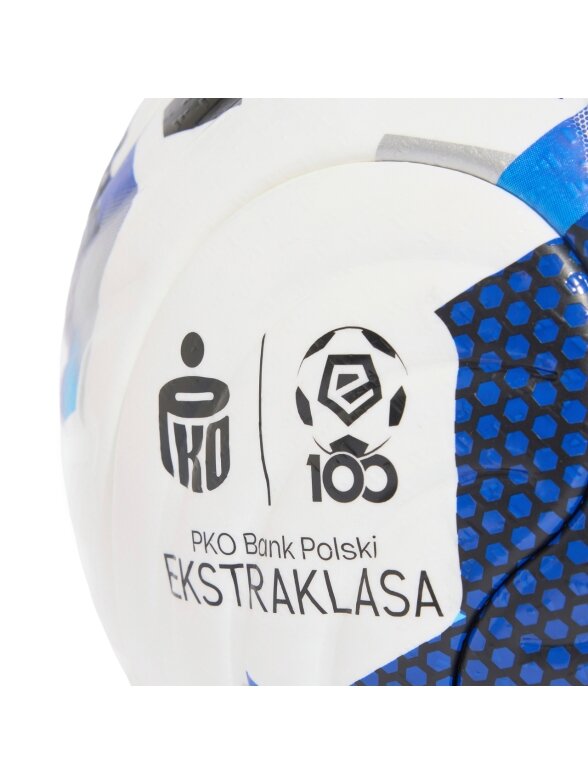 Adidas Ekstraklasa 26/27 Pro futbolas balta ir mėlyna KE5151 2 Adidas Ekstraklasa 26/27 Pro futbolas balta ir mėlyna KE5151 2
