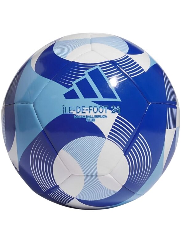 Adidas Olympic 24 Club futbolas mėlynas IW6328 Adidas Olympic 24 Club futbolas mėlynas IW6328