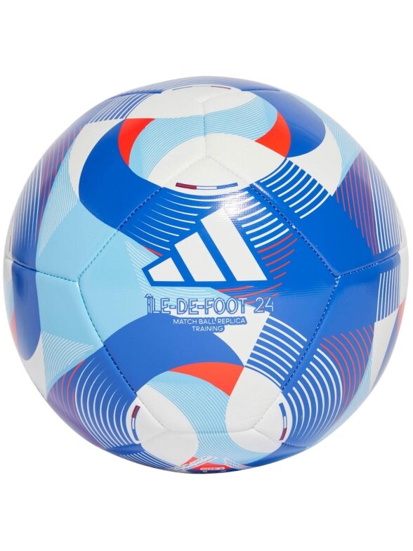 Adidas Olympic 24 Training futbolas mėlynas IW6330 Adidas Olympic 24 Training futbolas mėlynas IW6330