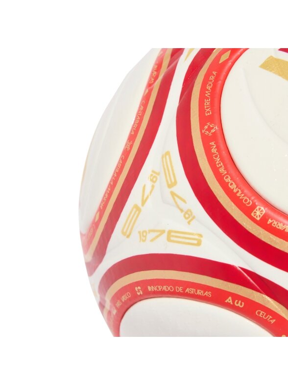 Adidas Spain RFEF 26/27 Pro futbolo kamuolys, KE5082 3 Adidas Spain RFEF 26/27 Pro futbolo kamuolys, KE5082 3