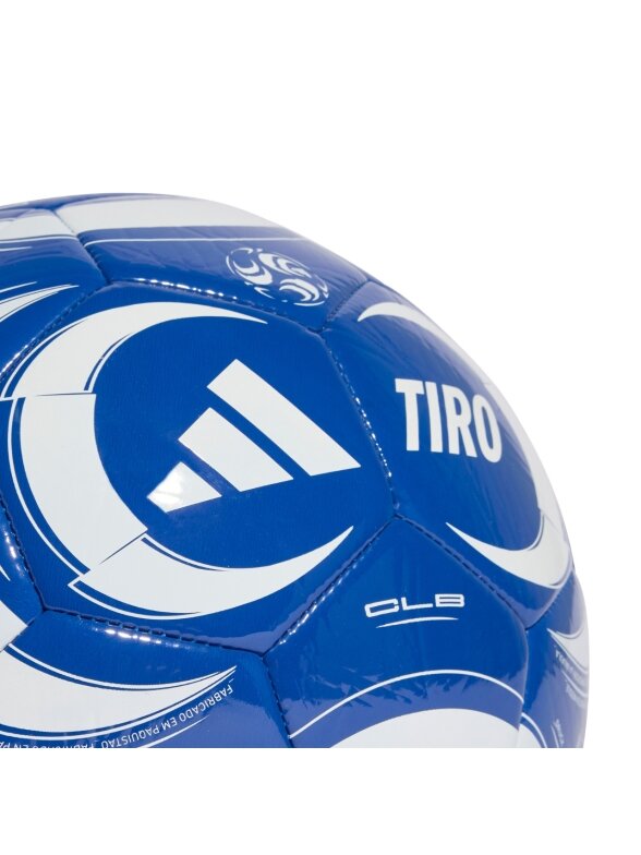 Adidas Tiro Club futbolo kamuolys mėlynas JW1529 6 Adidas Tiro Club futbolo kamuolys mėlynas JW1529 6