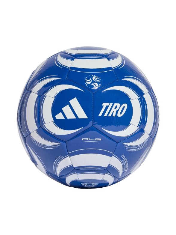 Adidas Tiro Club futbolo kamuolys mėlynas JW1529 Adidas Tiro Club futbolo kamuolys mėlynas JW1529