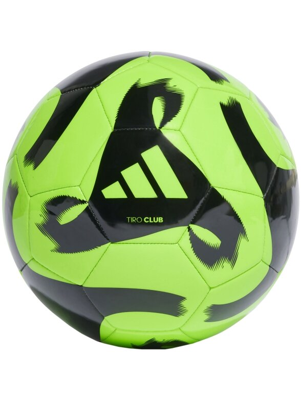 Adidas Tiro Club futbolo žalia ir juoda HZ4167 Adidas Tiro Club futbolo žalia ir juoda HZ4167