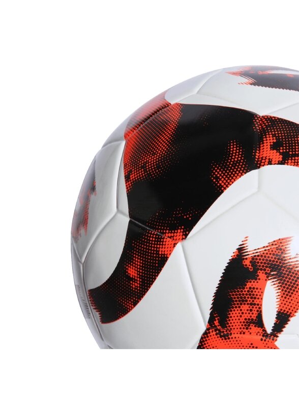 Adidas Tiro Junior 290 League futbolo balta ir raudona HT2424 3 Adidas Tiro Junior 290 League futbolo balta ir raudona HT2424 3