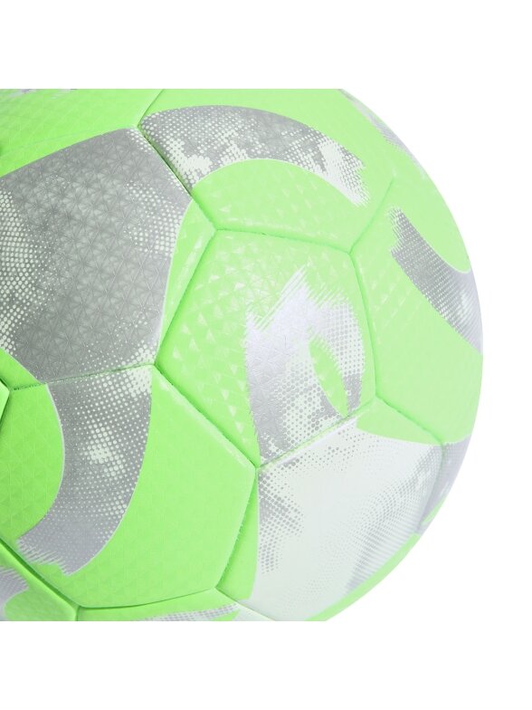 Adidas Tiro League Thermally Bonded futbolas žaliai pilkas HZ1296 3 Adidas Tiro League Thermally Bonded futbolas žaliai pilkas HZ1296 3