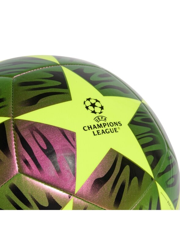Adidas futbolo kamuolys UCL 25/26 Final Club žalias-juodas JX9092 3