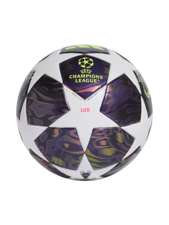 Adidas futbolo kamuolys UCL 25/26 Final League violetinis-baltas JX9095 1 Adidas futbolo kamuolys UCL 25/26 Final League violetinis-baltas JX9095 1