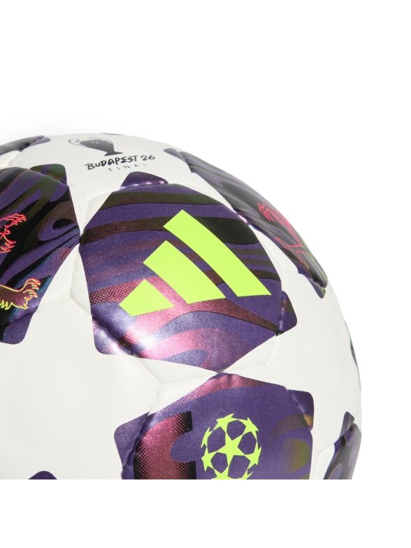 Adidas UCL 25/26 Final Pro Sala futbolo kamuolys violetinės-baltos spalvos JX9102 3 Adidas UCL 25/26 Final Pro Sala futbolo kamuolys violetinės-baltos spalvos JX9102 3