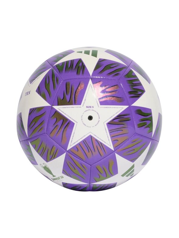 Adidas futbolo kamuolys UCL 25/26 Final Training violetinis-baltas JX9089 1