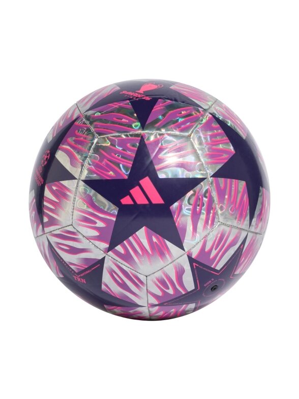 Adidas futbolo kamuolys UCL 25/26 Final Training Foil violetinis JX9104