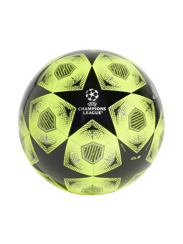 Adidas UCL Club 24/25 Knockout Stages futbolo kamuolys geltonai-juodas JH1282 1 Adidas UCL Club 24/25 Knockout Stages futbolo kamuolys geltonai-juodas JH1282 1