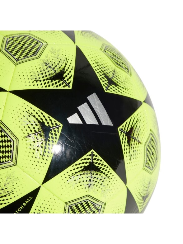 Adidas UCL Club 24/25 Knockout Stages futbolo kamuolys geltonai-juodas JH1282 2 Adidas UCL Club 24/25 Knockout Stages futbolo kamuolys geltonai-juodas JH1282 2
