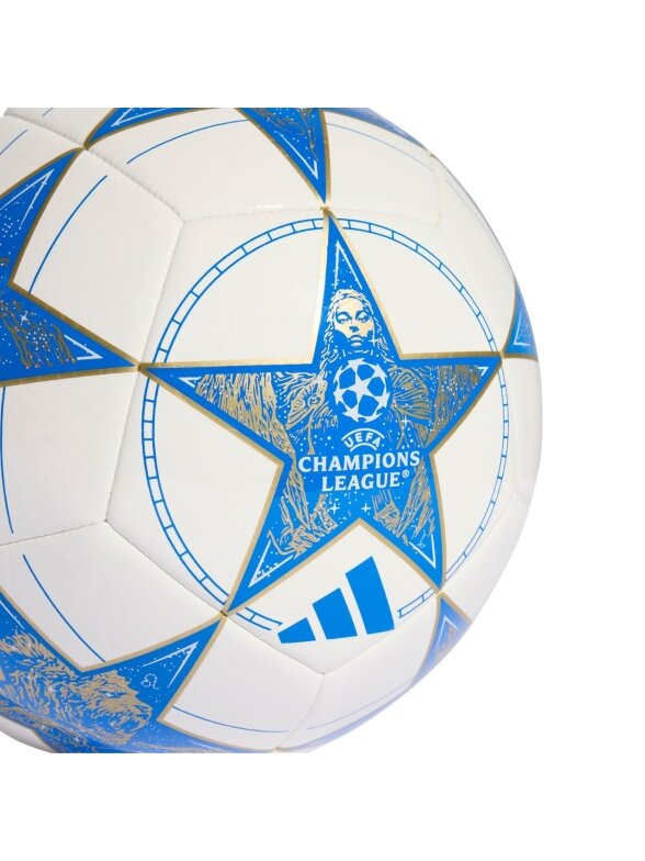 Adidas UCL Club 25/26 League Stage futbolo kamuolys balto-mėlynas KA0070 2 Adidas UCL Club 25/26 League Stage futbolo kamuolys balto-mėlynas KA0070 2
