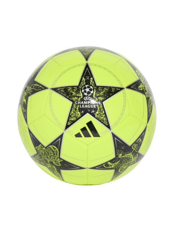 Adidas UCL Club 25/26 League Stage futbolo kamuolys geltonai-juodas JP1537 2 Adidas UCL Club 25/26 League Stage futbolo kamuolys geltonai-juodas JP1537 2