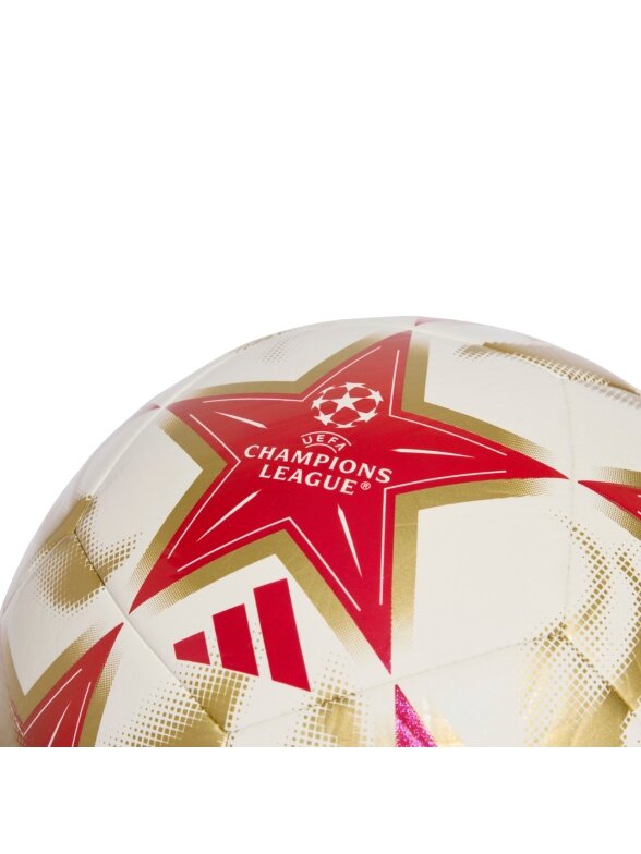 Adidas UCL Club 26/27 League Stage futbolo baltas-raudonas-auksas KE9764 2