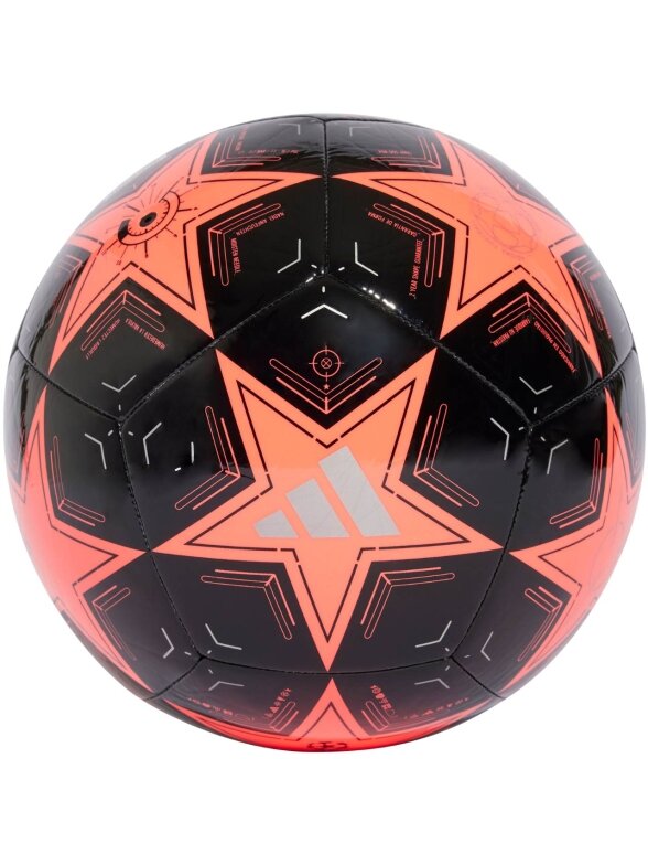 Adidas UCL Club futbolo juodos ir oranžinės spalvos IX4064