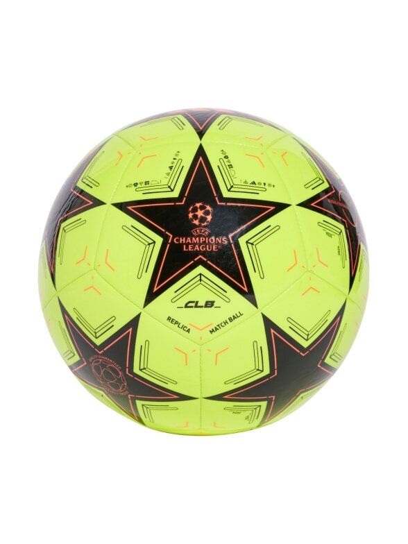 Adidas UCL Club futbolo kamuolys geltonas IX4065 1