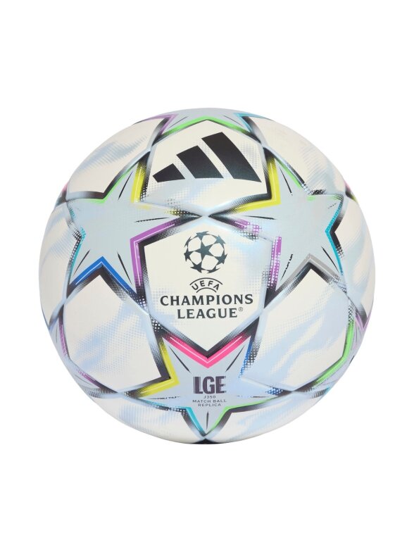 Futbolas adidas UCL League J350 26/27 League Stage balta ir mėlyna KE9768