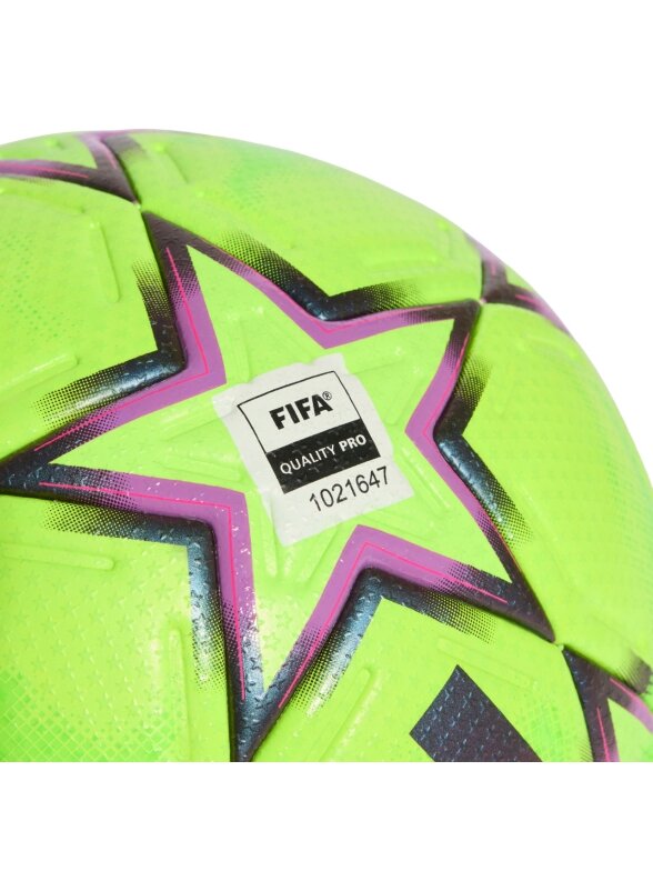 Adidas UCL Pro Winter 26/27 League Stage futbolo žalia-juoda-rožinė KE9769 3 Adidas UCL Pro Winter 26/27 League Stage futbolo žalia-juoda-rožinė KE9769 3